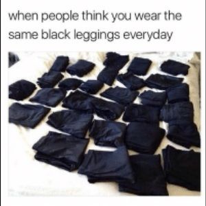 ALL BLACK LEGGINGS BUNDLE